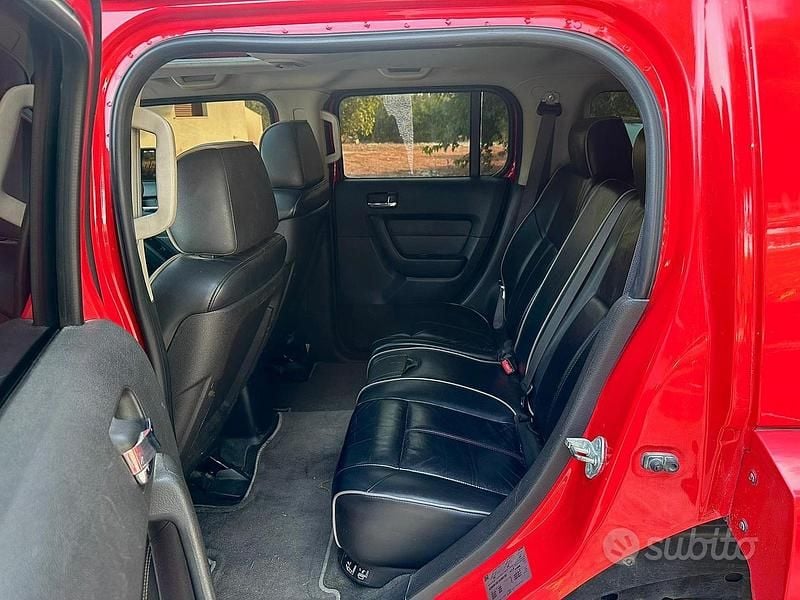 Usata Hummer H3 245 CV (180 kW) 2008 Rosso SUV