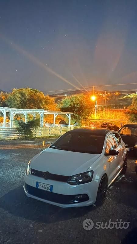 Usata VW Polo GTI 179 CV (131 kW) 2012 Bianco Berlina