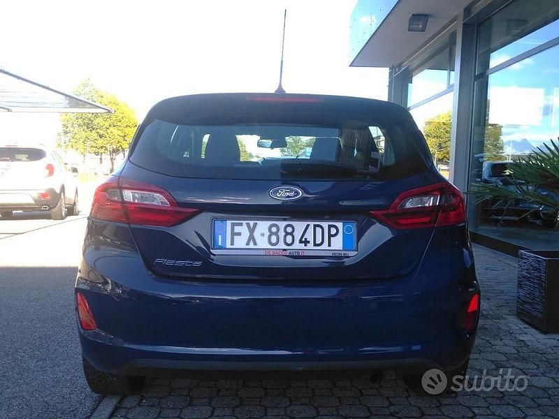 Usata Ford Fiesta 86 CV (63 kW) 2019 Blu Utilitaria