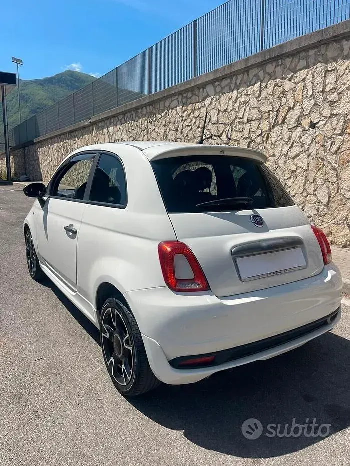 Usata Fiat 500 69 CV (50 kW) 2016 Bianco Utilitaria