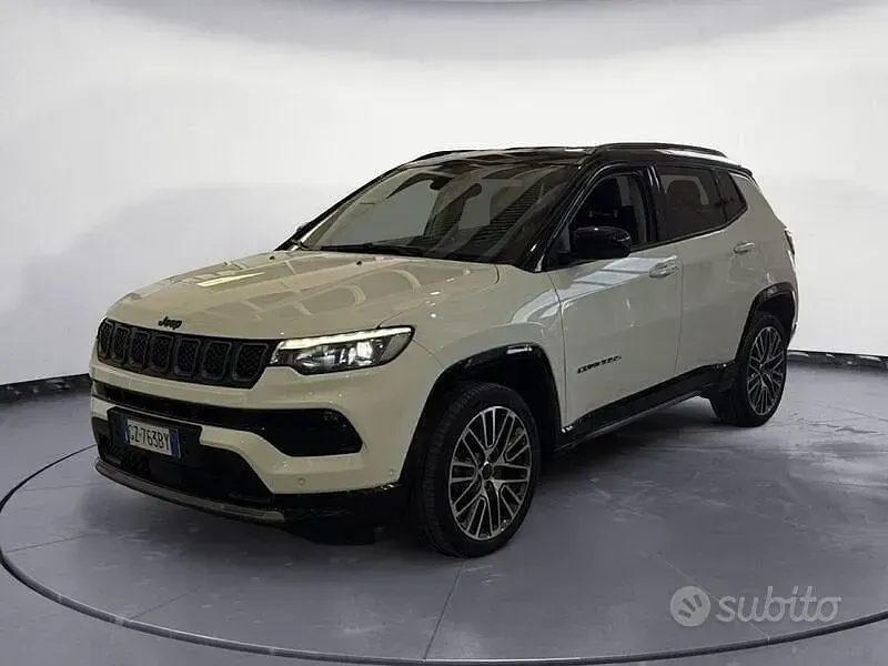 Usata Jeep Compass Summit 130 CV (95 kW) 2025 Bianco SUV