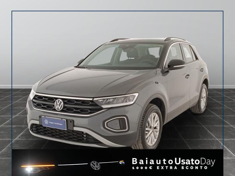 Nero Usata 2024 VW T-Roc Life SUV | 26.400 € (Buon prezzo) - Immagine 1/4