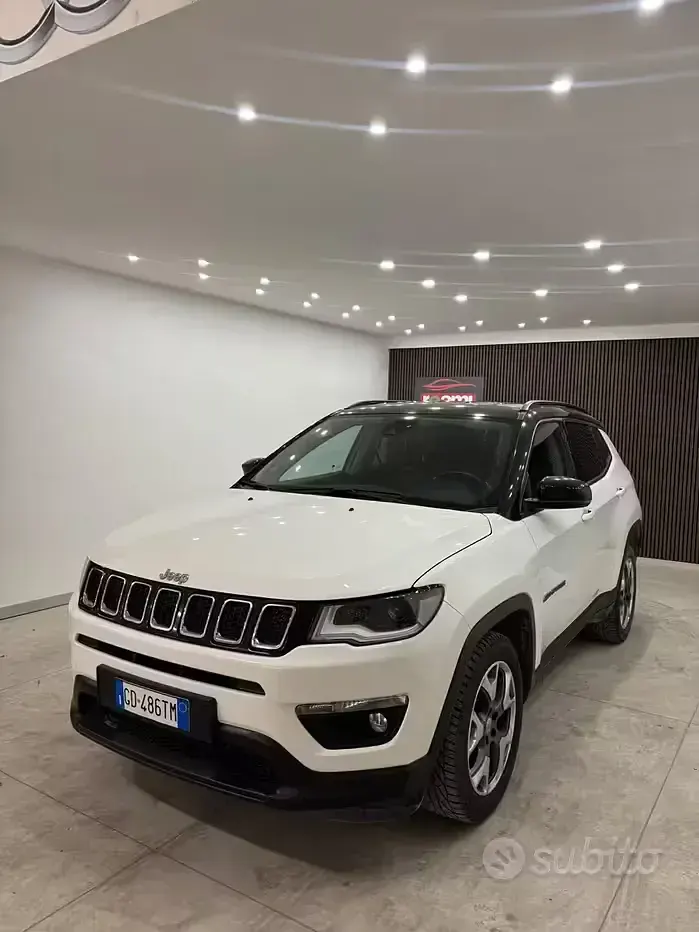 Usata Jeep Compass 120 CV (88 kW) 2020 Bianco SUV