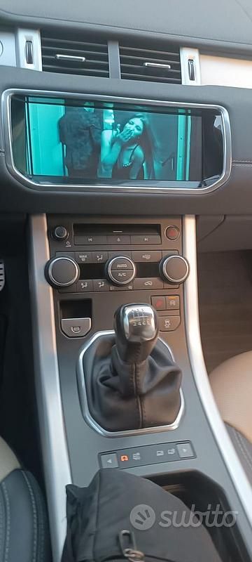 Usata Land Rover Range Rover evoque 190 CV (139 kW) 2015 Blu Coupé