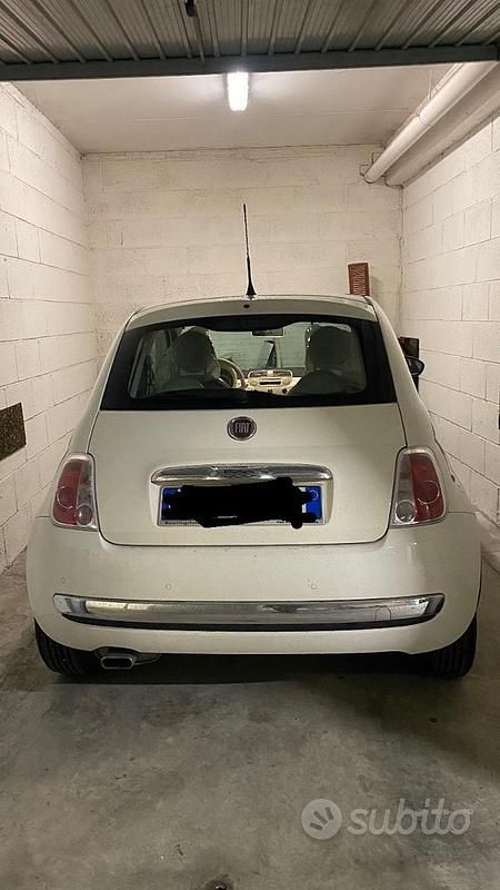 Usata Fiat 500 Lounge 69 CV (50 kW) 2012 Bianco Utilitaria