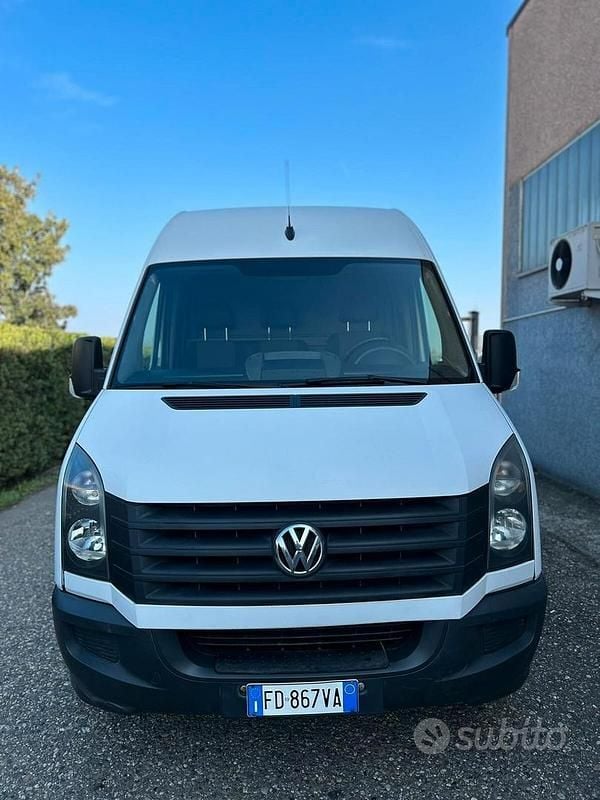 Usata VW Crafter 136 CV (100 kW) 2016 Bianco Furgone
