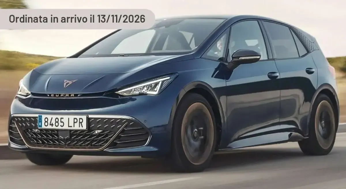 Nuova Cupra Born VZ 88 kW (121 CV) 2026 Argento Utilitaria