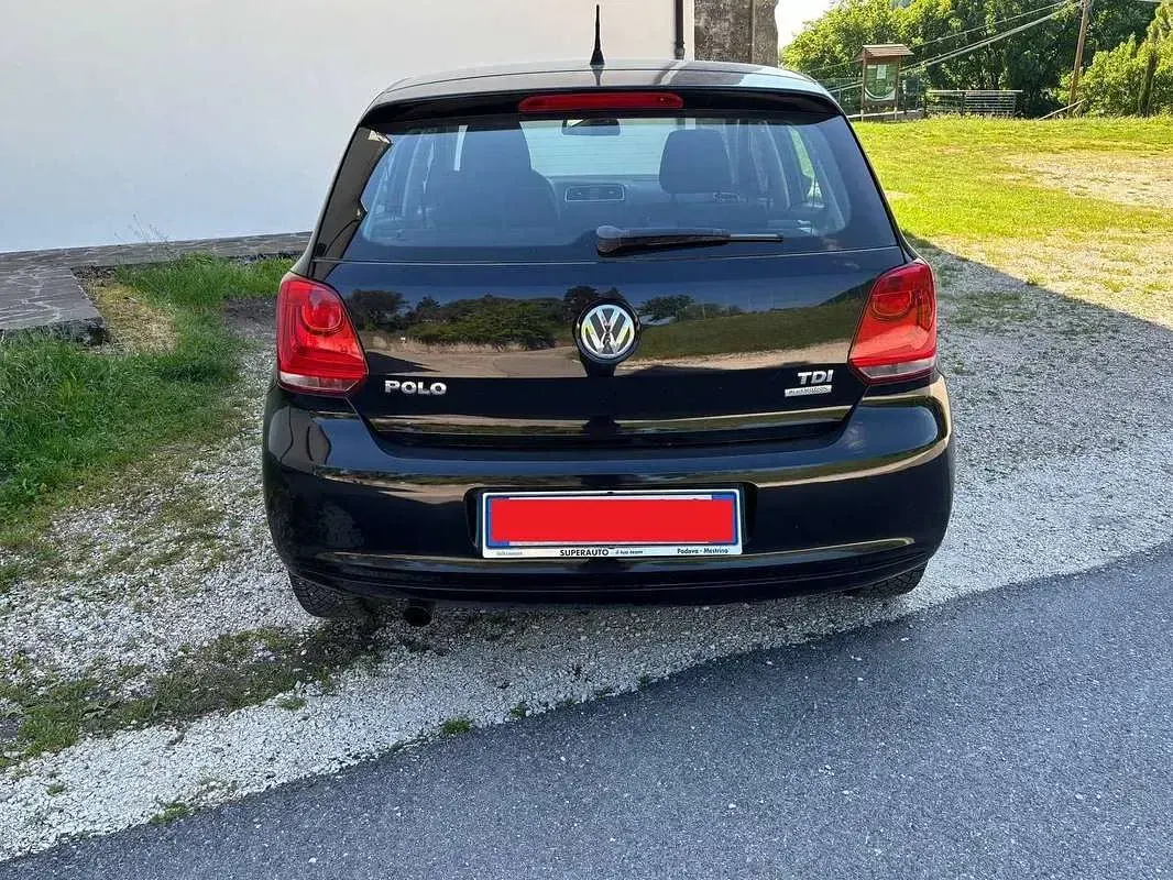 Usata VW Polo Comfortline 90 CV (66 kW) 2010 Nero Utilitaria