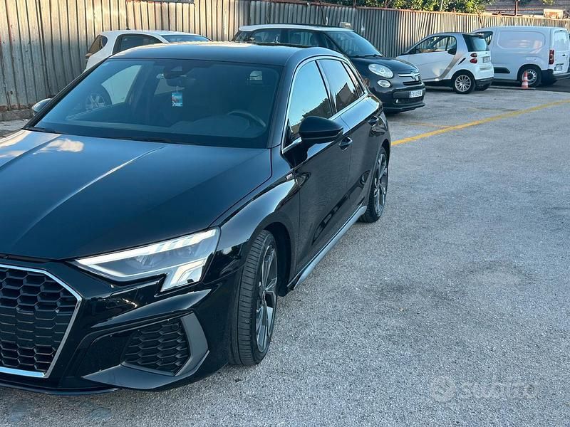 Usata Audi A3 S-Line 2022 Nero Berlina