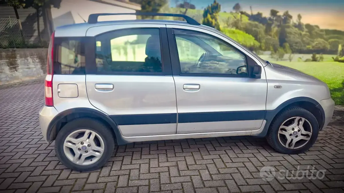 Usata Fiat Panda 2008 Grigio Utilitaria