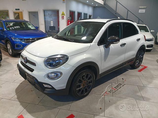 Usata Fiat 500X Cross 95 CV (69 kW) 2018 Bianco SUV