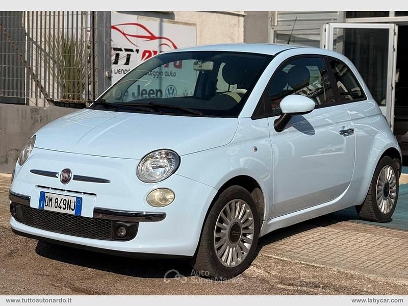 Usata Fiat 500 75 CV (55 kW) 2008 Blu Berlina