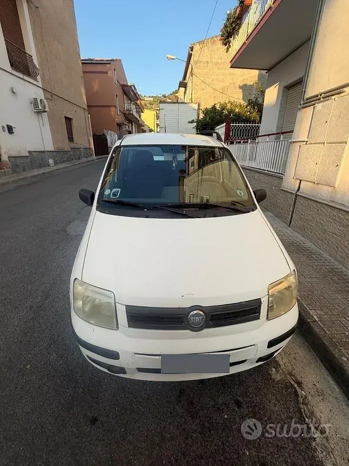Usata Fiat Panda 69 CV (50 kW) 2008 Bianco Utilitaria