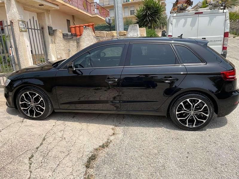 Usata Audi A3 Sport 116 CV (85 kW) 2018 Nero Berlina