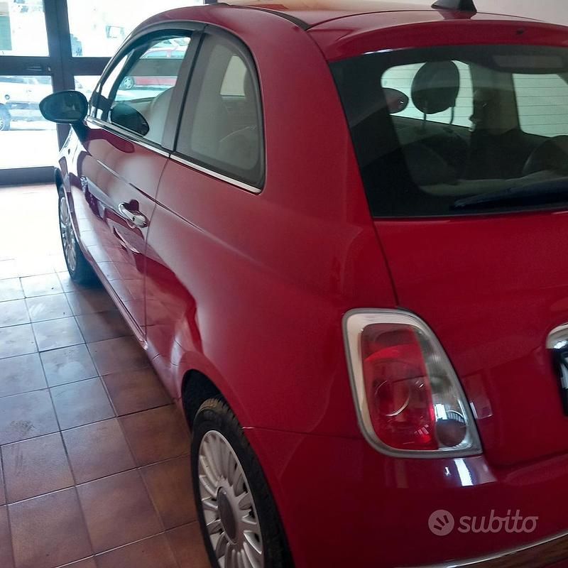 Usata Fiat 500 Lounge 2010 Rosso Berlina
