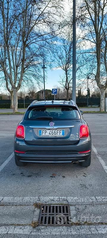 Usata Fiat 500X Mirror 120 CV (88 kW) 2018 Grigio SUV