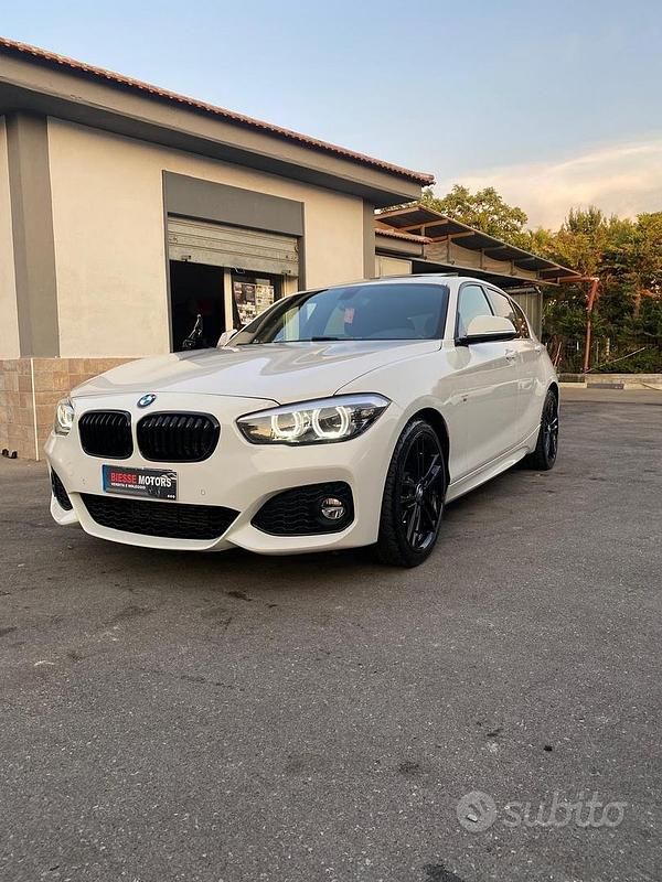 Usata BMW 118 M Sport 150 CV (110 kW) 2017 Bianco Utilitaria