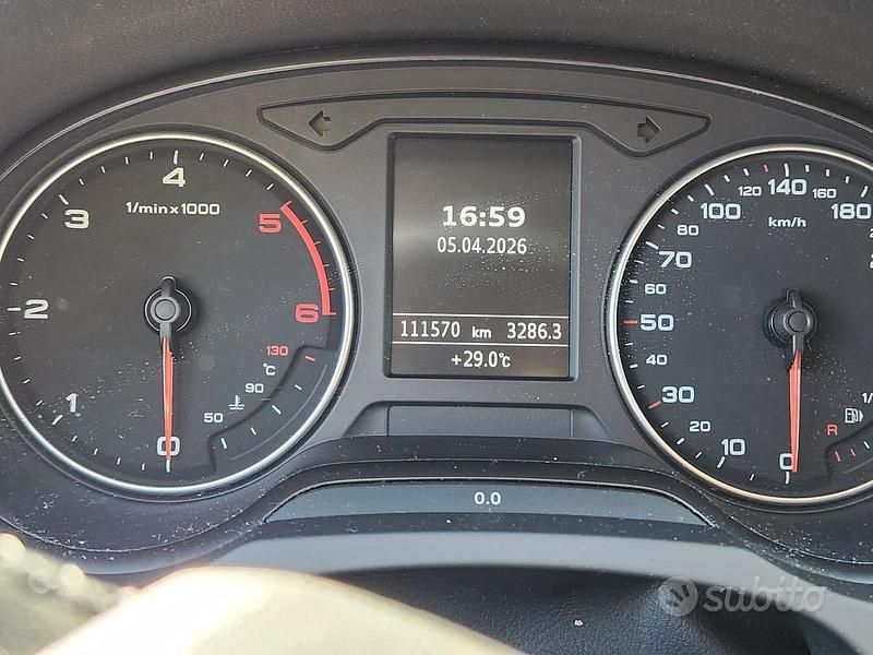 Usata Audi A3 110 CV (80 kW) 2014 Grigio Berlina