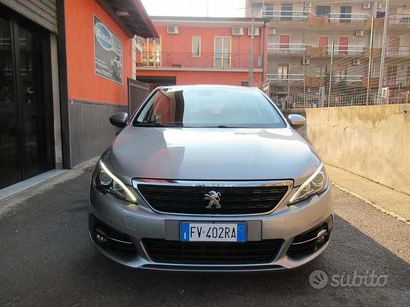 Usata Peugeot 308 Allure 131 CV (96 kW) 2019 Grigio Berlina