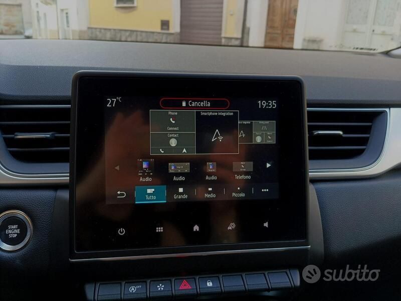 Usata Renault Captur Intens 101 CV (74 kW) 2021 Bianco SUV