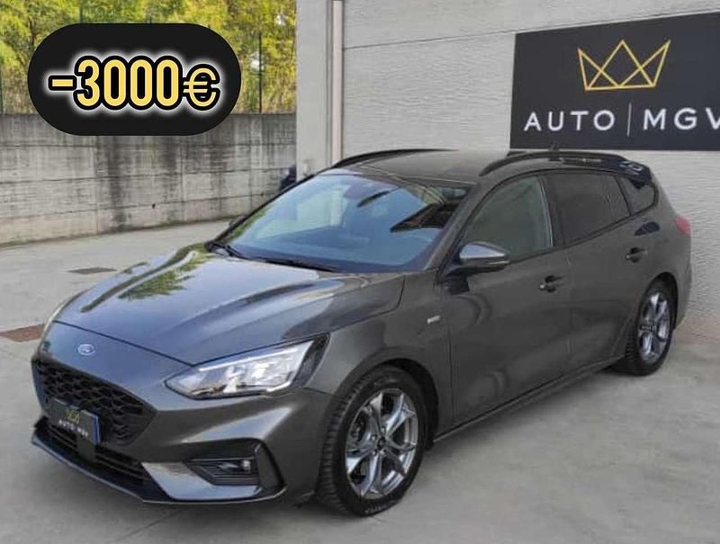 Grigio Usata 2021 Ford Focus ST-Line Station wagon | 10.900 € (Ottimo prezzo) - Immagine 1/4