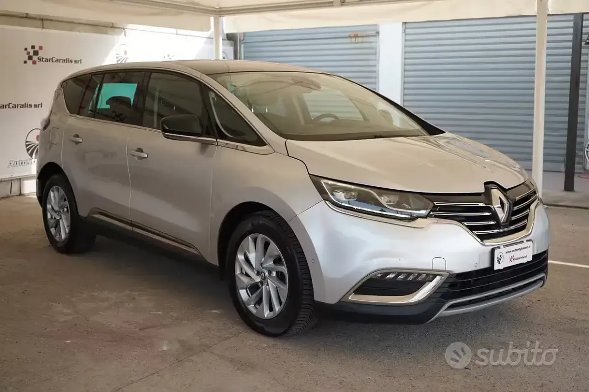 Usata Renault Espace Intens 160 CV (117 kW) 2016 Grigio Monovolume