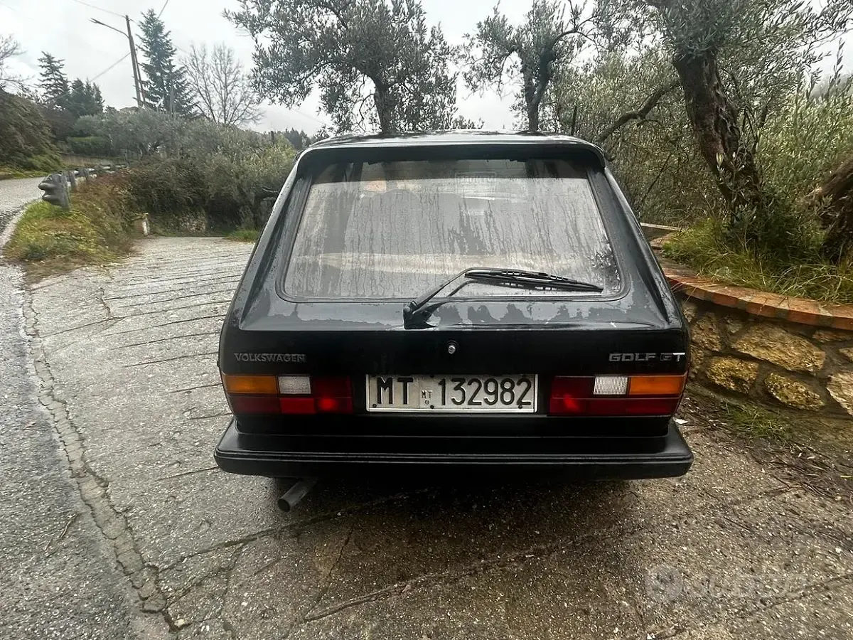 Usata VW Golf I 50 CV (36 kW) 1982 Nero Utilitaria