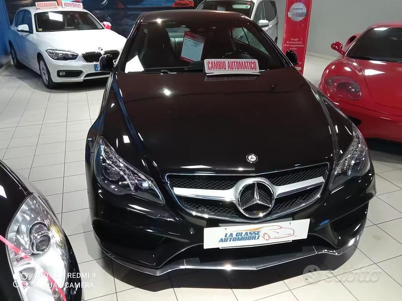 Usata Mercedes E350 AMG line 258 CV (189 kW) 2014 Nero Coupé