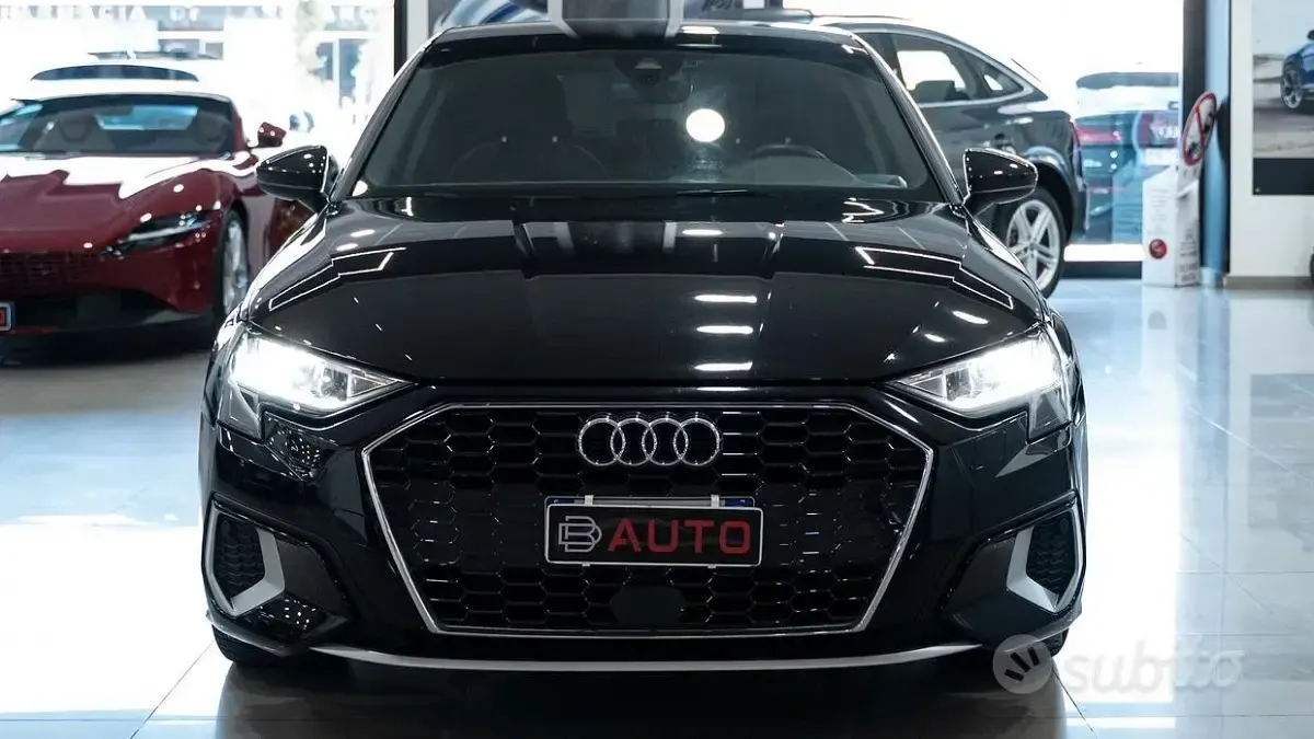 Usata Audi A3 Black Edition 150 CV (110 kW) 2022 Nero Berlina