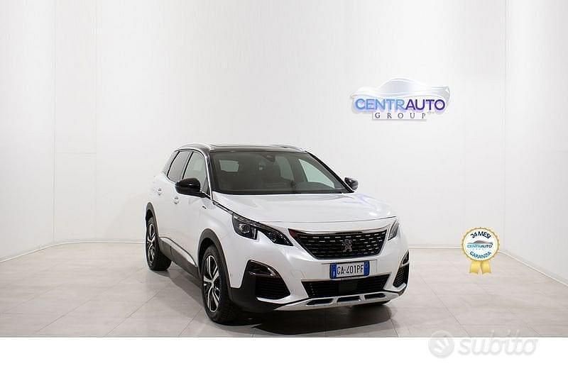 Usata Peugeot 3008 GT-line 130 CV (95 kW) 2020 Bianco SUV
