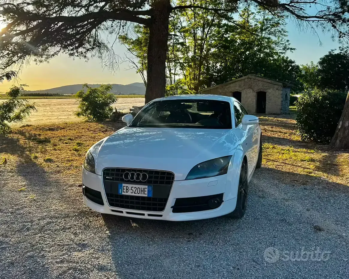 Usata Audi TT Design 170 CV (125 kW) 2010 Bianco Coupé