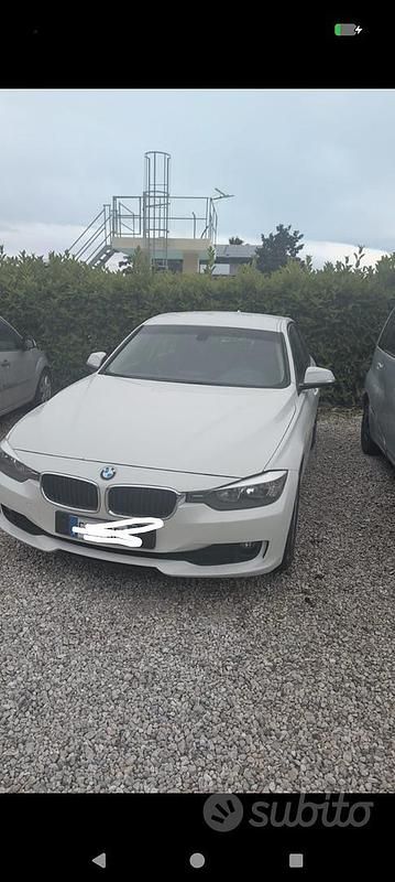 Begagnad BMW 316 116 HK (85 kW) 2014 Vit Sedan