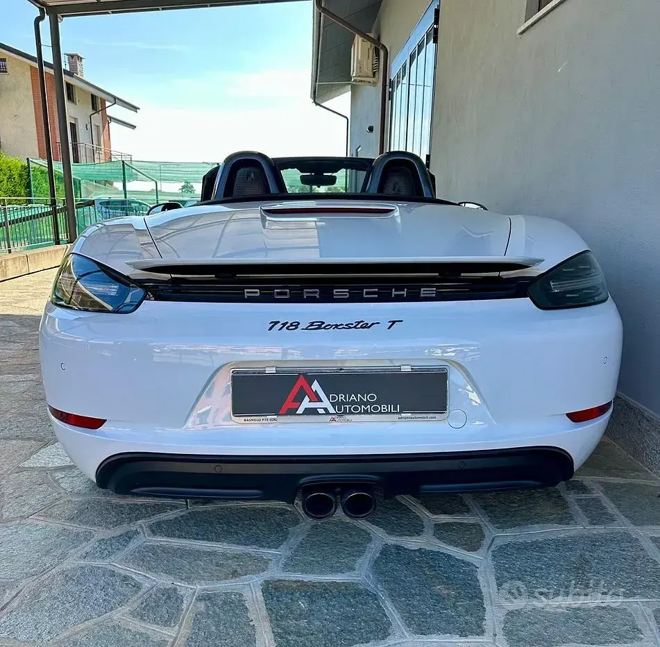 Usata Porsche 718 299 CV (219 kW) 2020 Bianco Cabrio