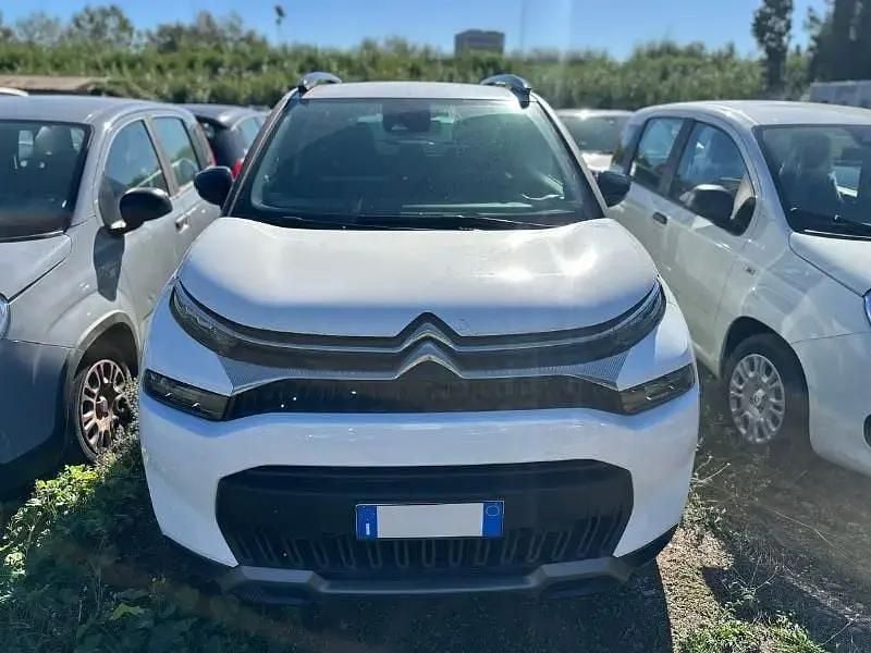 Bianco Usata 2022 Citroën C3 Aircross Shine SUV | 13.950 € (Super prezzo) - Immagine 1/4