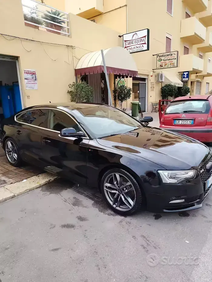 Usata Audi A5 2014 Nero Coupé