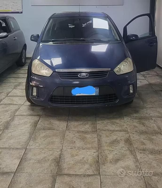 Begagnad Ford C-MAX 110 HK (80 kW) 2008 Blå Minibuss