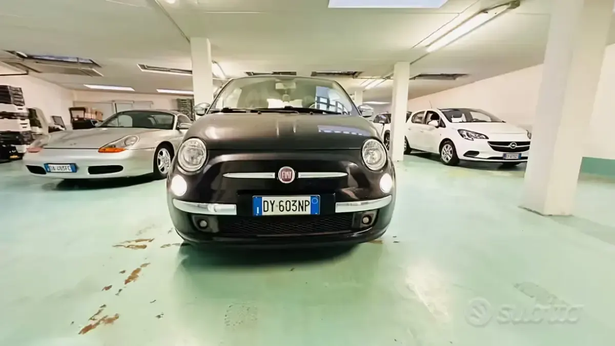 Usata Fiat 500 Pop 70 CV (51 kW) 2010 Nero Berlina