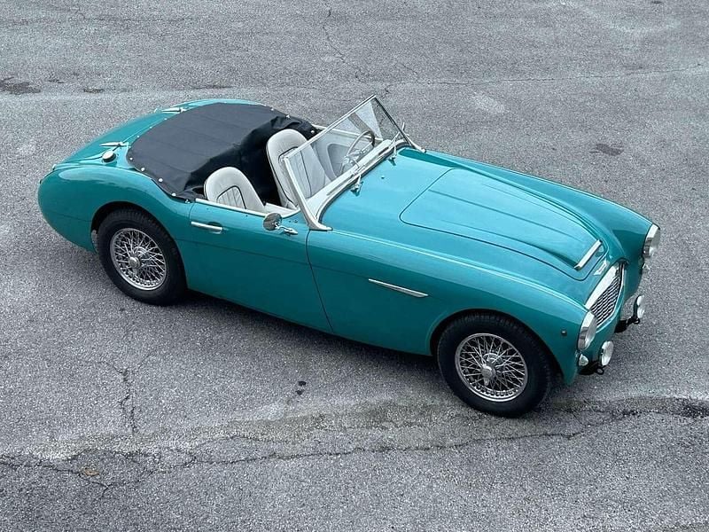 Usata Austin Healey 100 103 CV (75 kW) 1957 Verde Cabrio