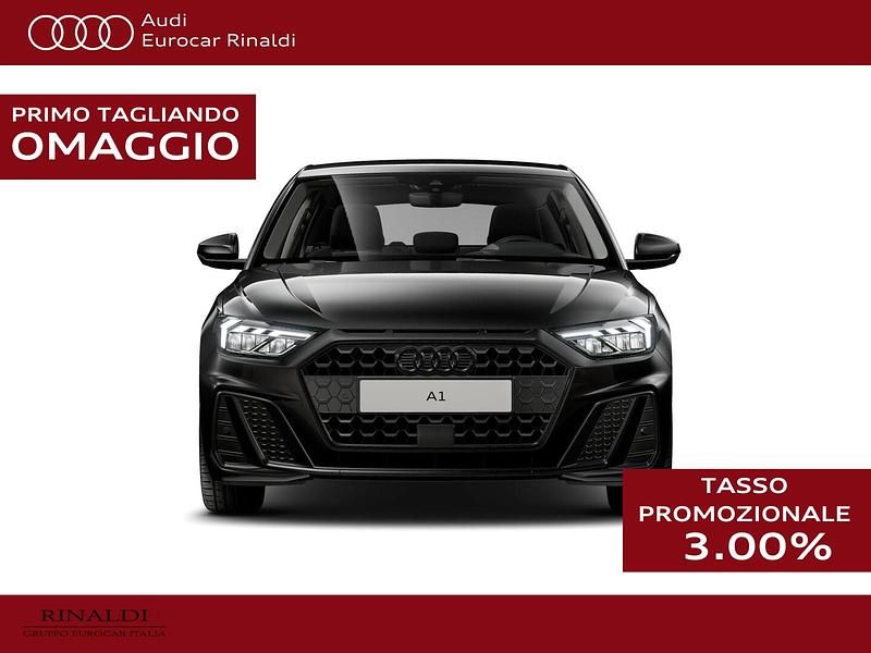 Nuova Audi A1 Sportback Comfort 116 CV (85 kW) 2026 Nero mito metallizzato Utilitaria