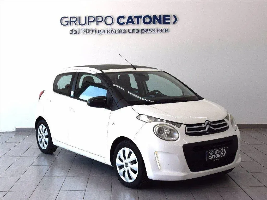 Usata Citroën C1 PureTech 82 CV (60 kW) 2016 Bianco Utilitaria