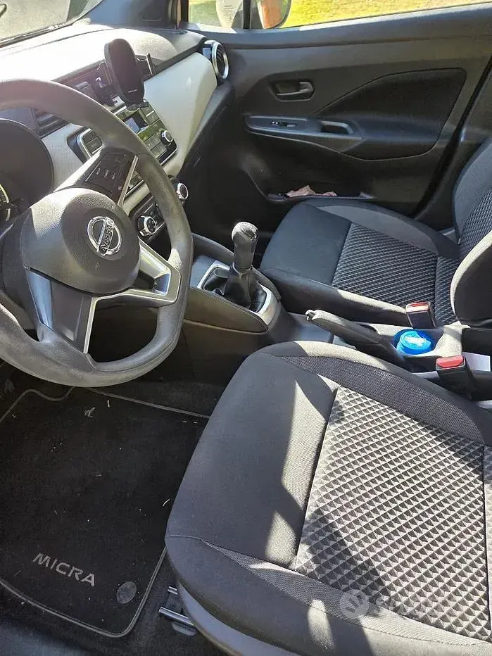 Usata Nissan Micra Acenta 90 CV (66 kW) 2018 Bianco Utilitaria