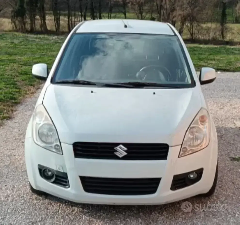 Usata Suzuki Splash 86 CV (63 kW) 2009 Bianco Utilitaria