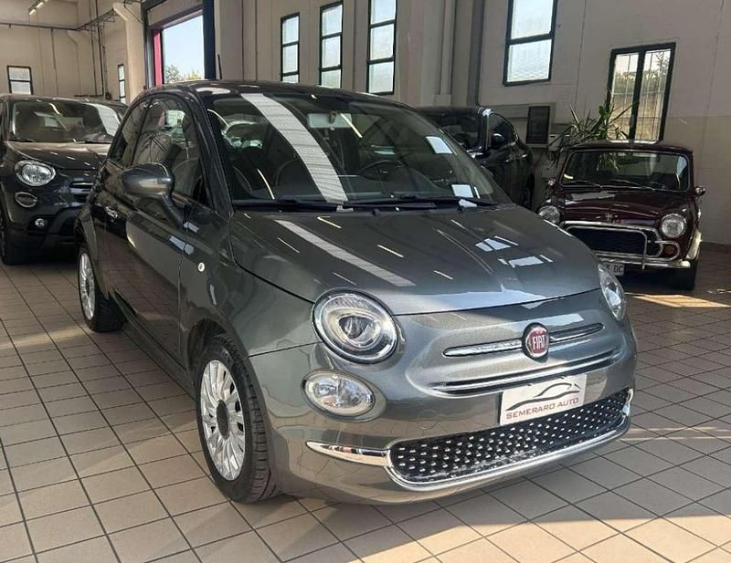 Usata Fiat 500 Lounge 69 CV (50 kW) 2017 Grigio scuro Utilitaria