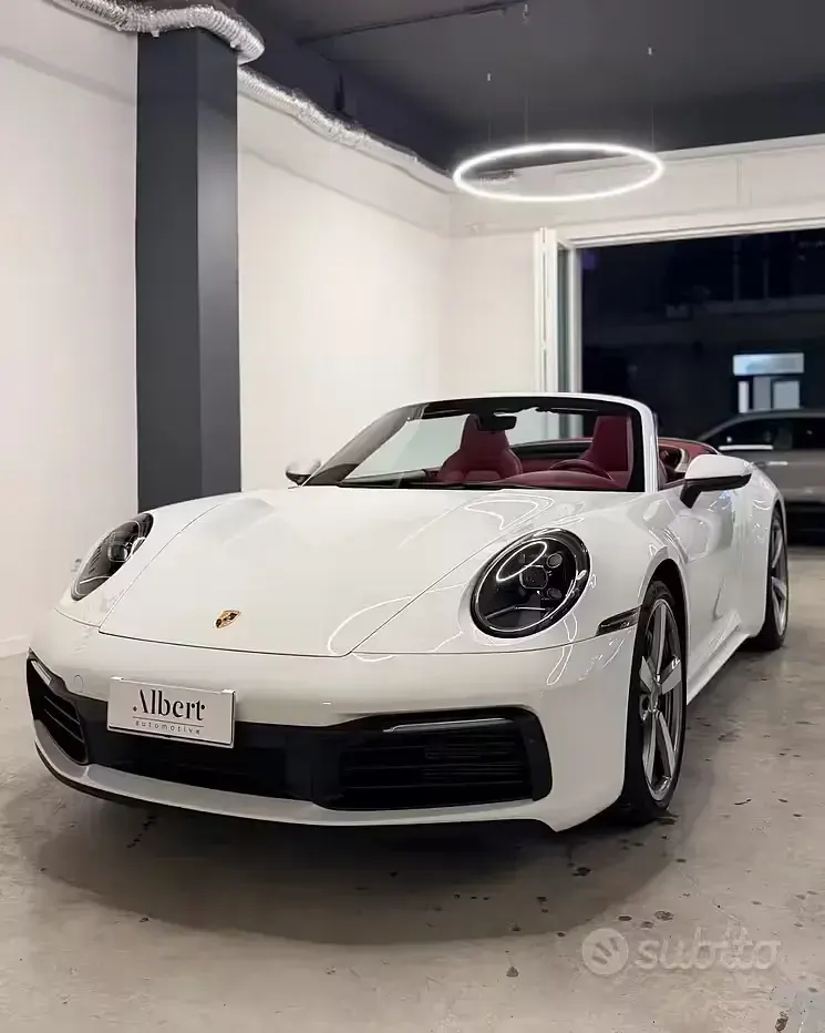 Usata Porsche 911 Carrera Cabriolet 385 CV (283 kW) 2020 Bianco Cabrio