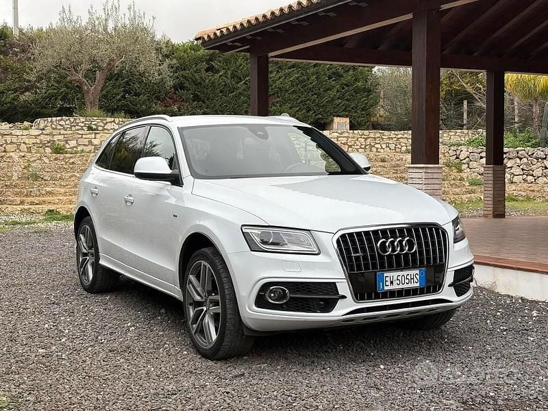 Usata Audi Q5 S-Line 190 CV (139 kW) 2014 Bianco SUV