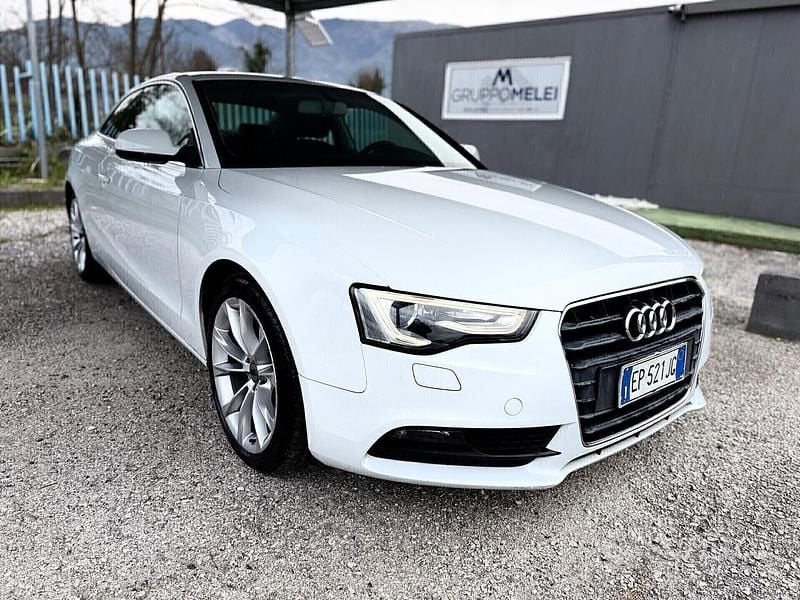 Usata Audi A5 Business Plus 176 CV (129 kW) 2013 Bianco Coupé