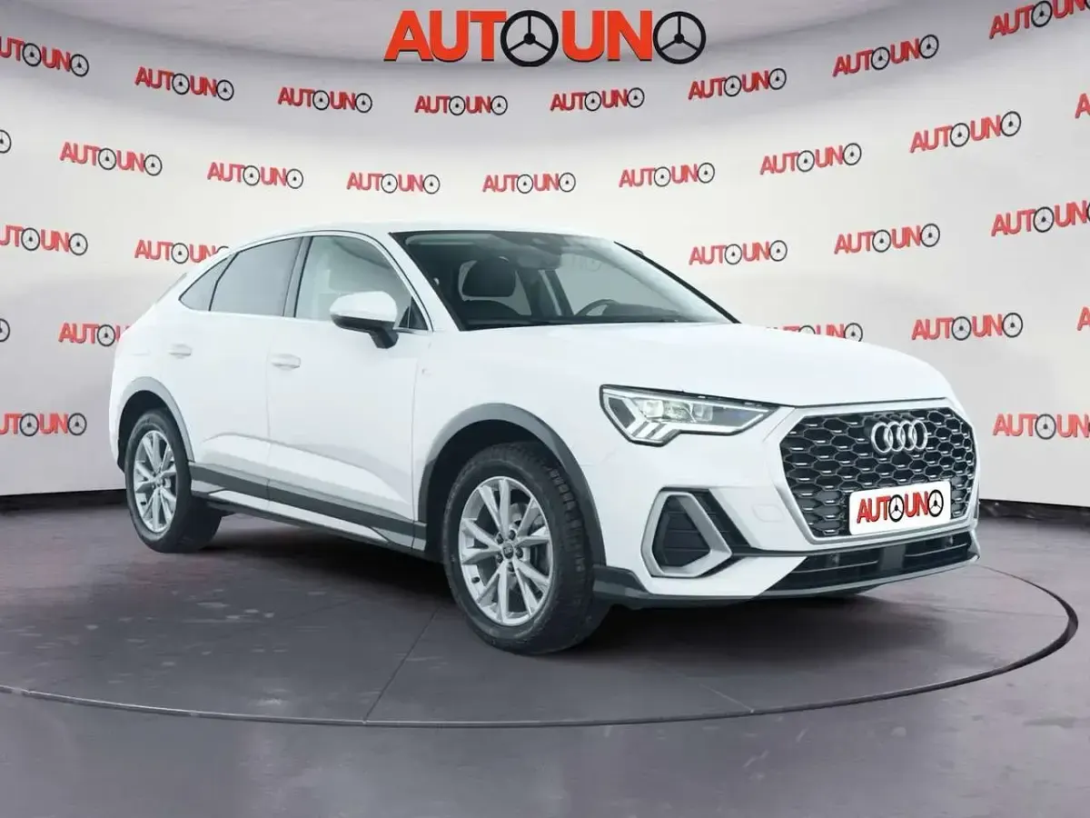Usata Audi Q3 Sportback S-Line 150 CV (110 kW) 2021 Bianco SUV