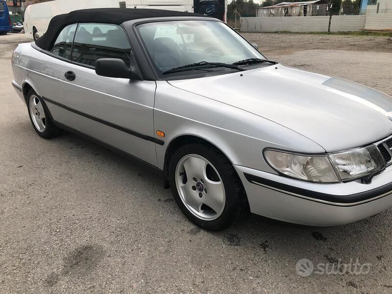 Usata Saab 900 Cabriolet 185 CV (136 kW) 1997 Grigio Cabrio