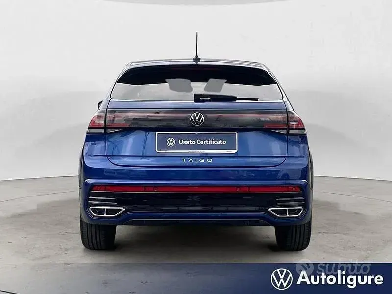 Usata VW Taigo R-line Plus 116 CV (85 kW) 2025 Blu/azzurro SUV