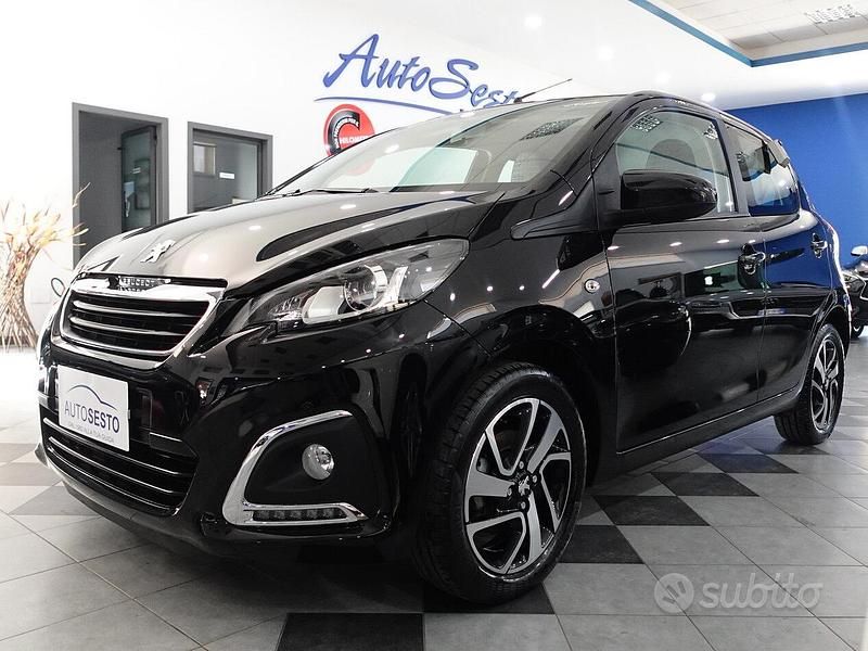 Usata Peugeot 108 Allure 72 CV (52 kW) 2021 Nero Utilitaria